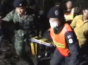 Упал в ущелье в Таиланде автобус с туристами (видео)