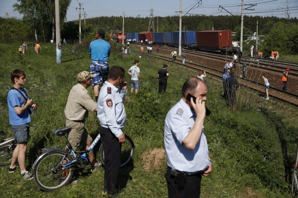 Железнодорожная авария в Подмосковье