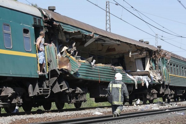 Железнодорожная авария в Подмосковье